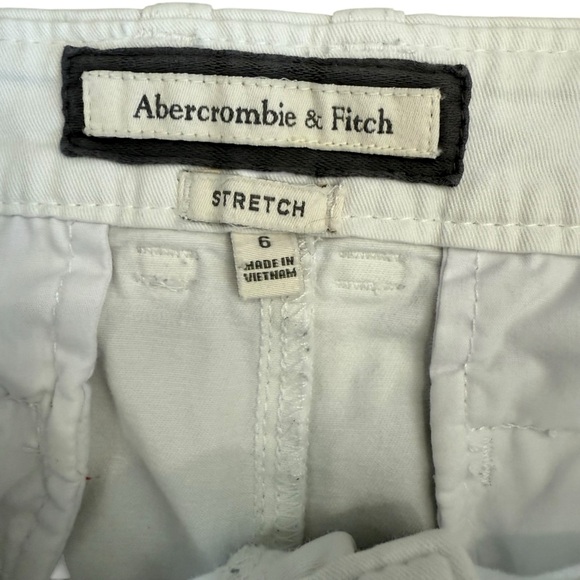 Abercrombie & Fitch Women's White Shorts size 6 - Picture 4 of 5